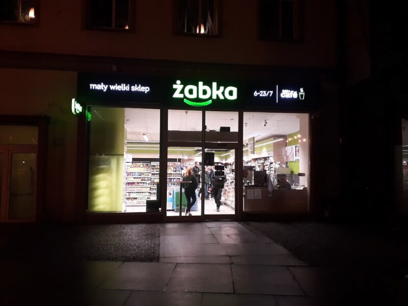 Winkel supermarkt Zabka